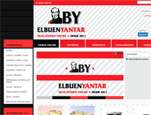 Tablet Screenshot of elbuenyantar.es